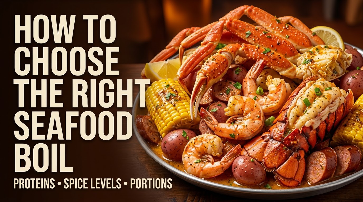 How to Choose the Right Seafood Boil: Proteins, Spice Levels, and Portions